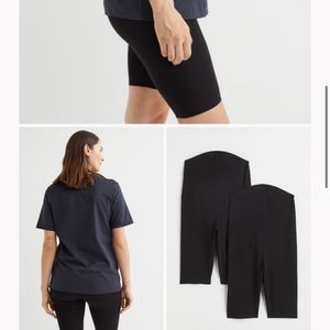 2-pack H&M MAMA maternity shorts
